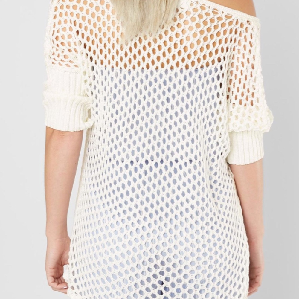 Open Weave Sweater - Picture 2 of 3